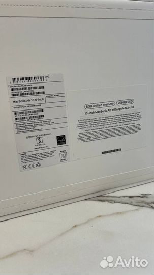 Macbook air m2 256