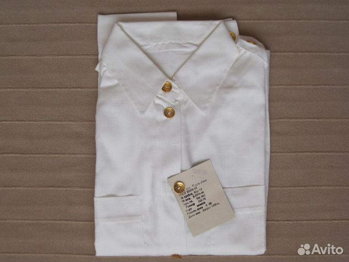 Рубашки пионерские СССР для девочки новые (2 шт.)