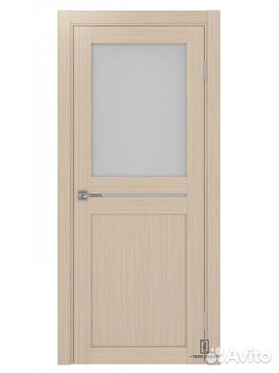 Дверь межкомнатная Оптима Порте 520.221, ясень тем