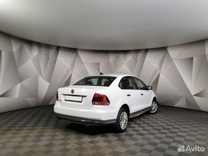 Volkswagen Polo 1.6 AT, 2017, 204 036 км