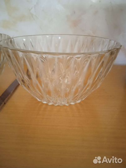 Салатник хрустальный большой