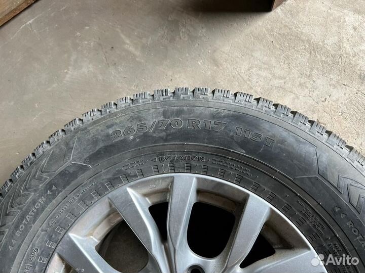 Колеса Nokian hakkapeliitta 265/70R17