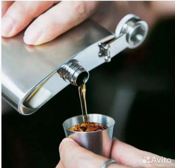 Стопки из нержавеющей стали 30 мл. в футляре