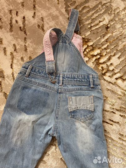 Джинсовый комбинезон