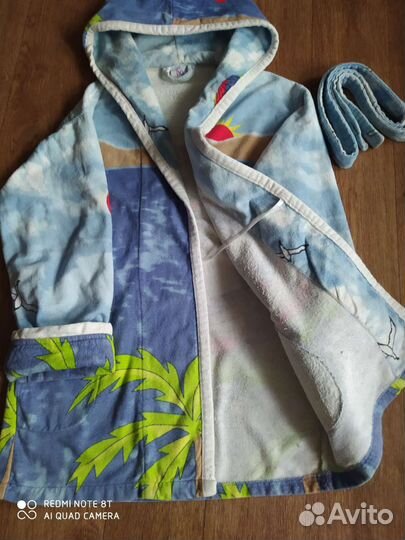 Халат махровый(хлопок 100)