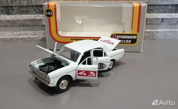 Модель газ-24 Ралли/Спорт 1:43