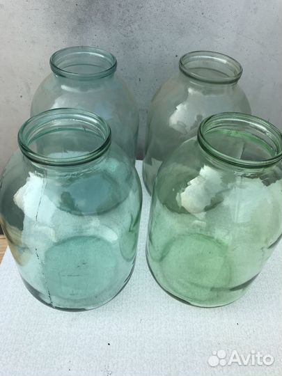 Банки стеклянные, крышка под закрутку