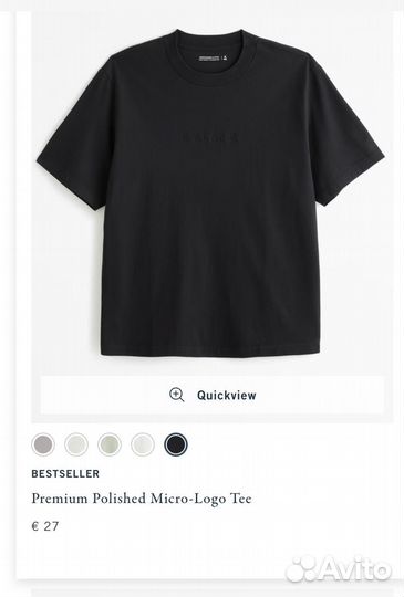 Футболка Abercrombie and Fitch