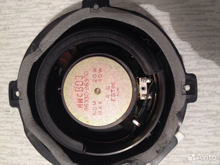 Hyundai Santa Fe Динамик передней двери левый