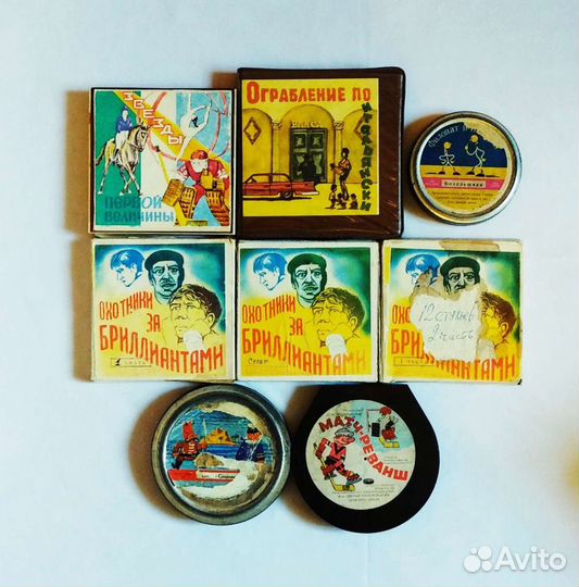 8-мм киноплёнки с фильмами, СССР