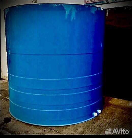 Бочка для воды пластиковая
