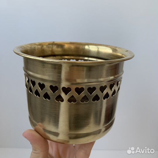 Кашпо для цветов подвесное винтаж