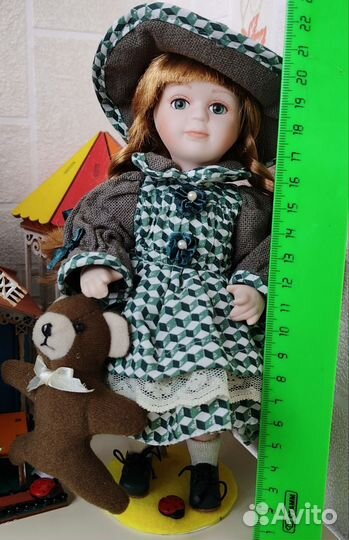 Кукла фарфоровая коллекционная ремеко