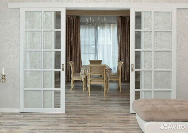 Стеклянные перегородки