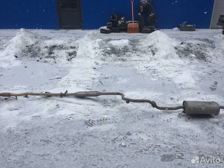 Глушитель основной Hyundai Accent LC, Tagaz 2000-2