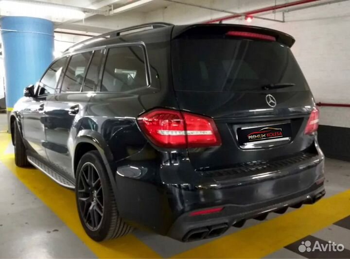 Диффузор 63 AMG на GLS X166