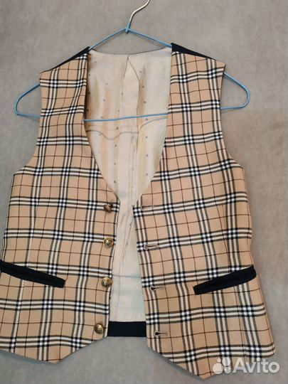 Жилетка для мальчика школьная 134