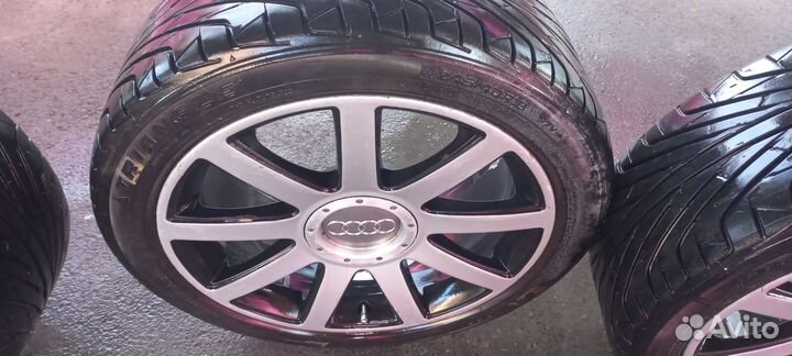 Диски с резиной на audi r18