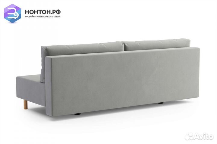 Диван еврокнижка Сайле светло-серый