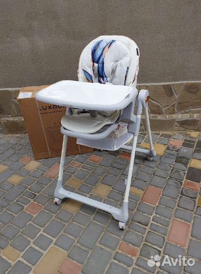 Стул для кормления от рождения (белый)