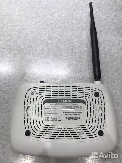 Wifi роутер tp link WR740N