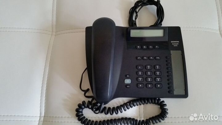 Телефонный аппарат siemens euroset 5015 черный