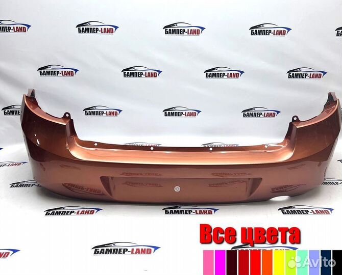 Бампер задний LADA granta Новый Любой цвет