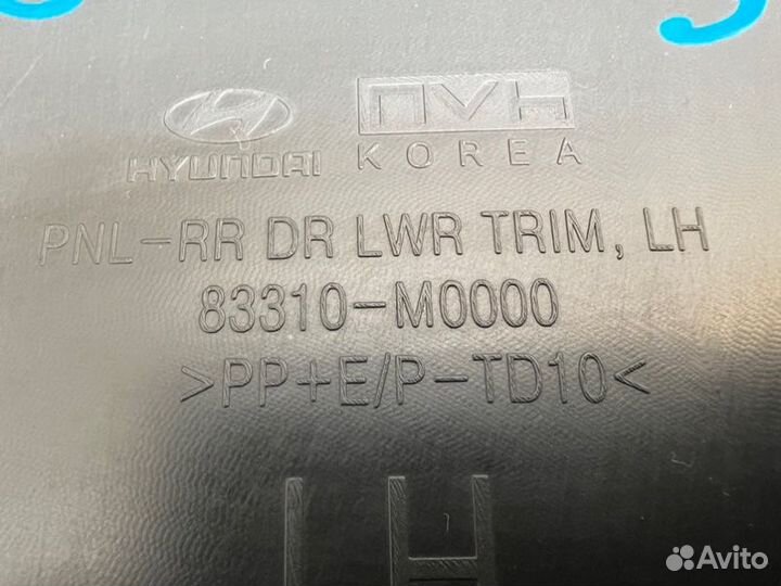 Обшивка двери задней левой Hyundai Creta 49.000км