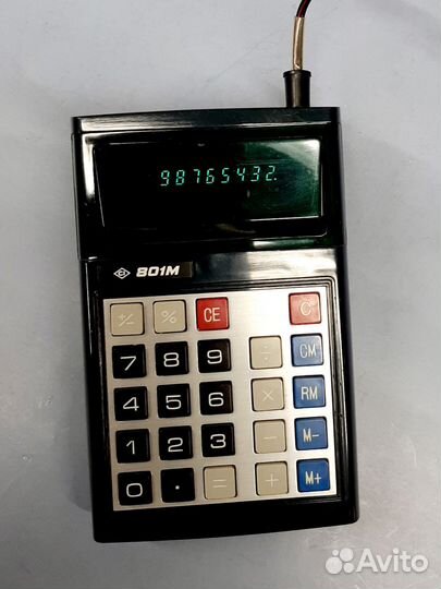 Калькулятор винтаж Япония 70-х годов