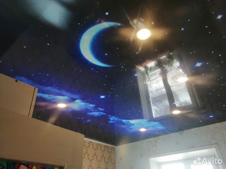 Натяжные потолки