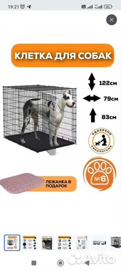 Клетка для собак N6