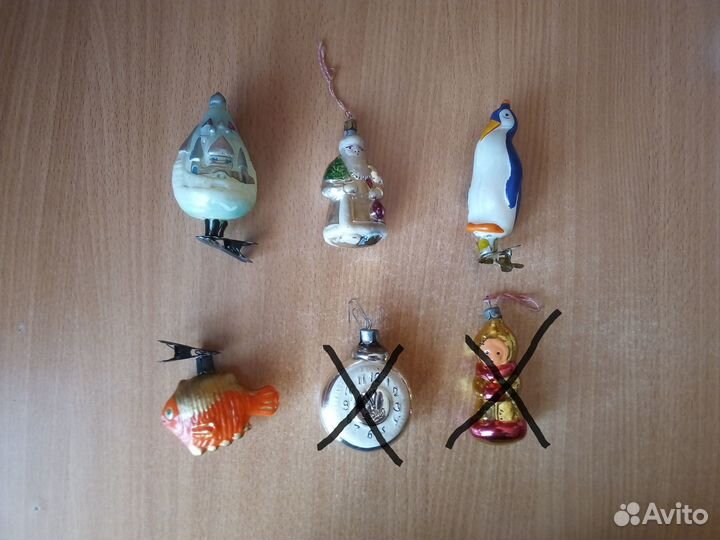 Ёлочные игрушки СССР коллекция