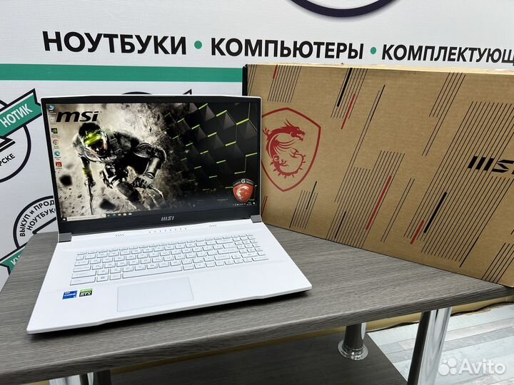 Огромный MSi 12 ядер i5-11400H 16Gb RTX 3050Ti SSD