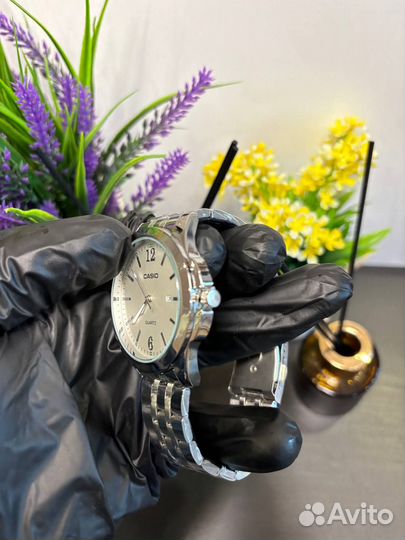 Часы Casio Quartz Edifice Унисекс Белые (Гарантия)