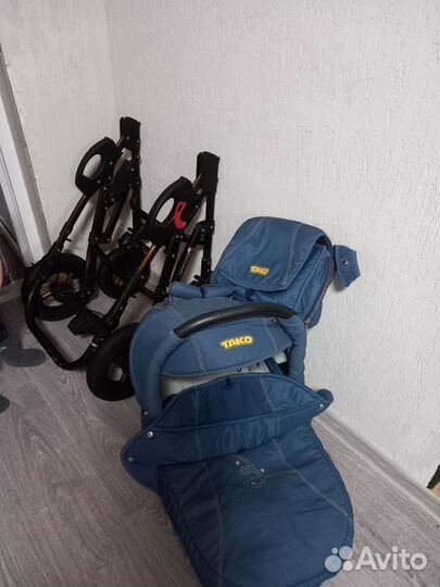 Коляска tako 2 в 1 бу