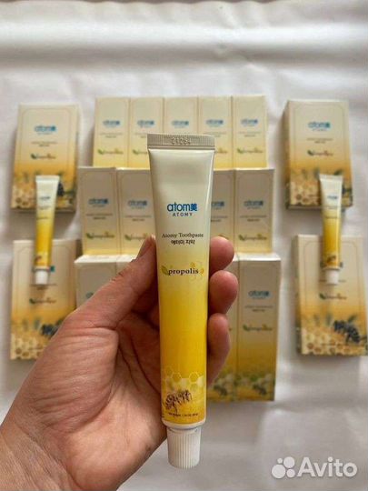 Зубная паста атоми
