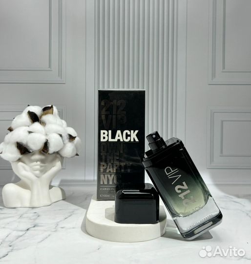 Духи мужские 212 VIP Black Carolina Herrera