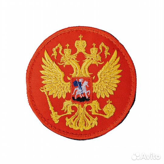 63165 Патч шеврон с вышивкой для одежды на липучке