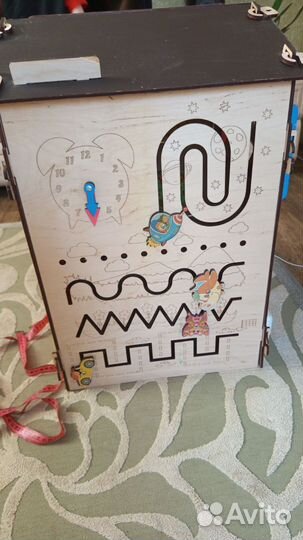 Бизиборд домик большой