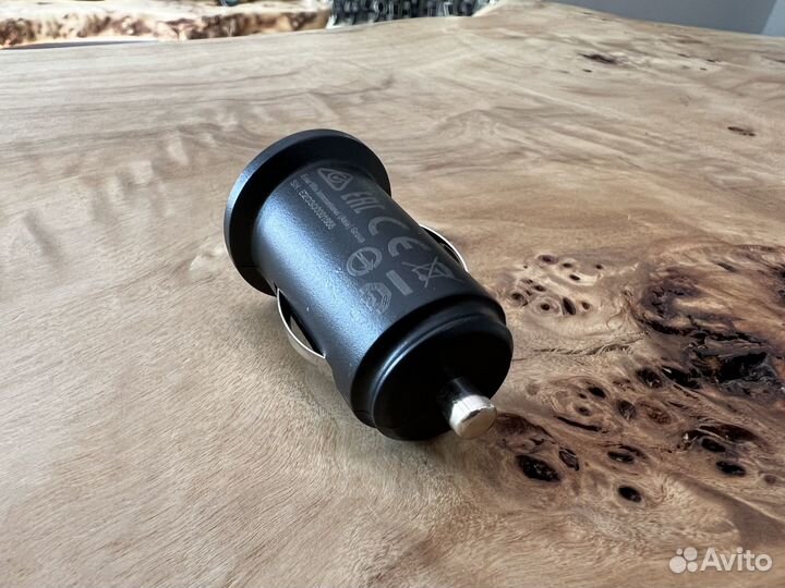 Garmin Авто зарядка оригинал, 2- Usb разъема