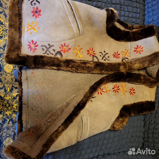 Безрукавка женская меховая 46 48