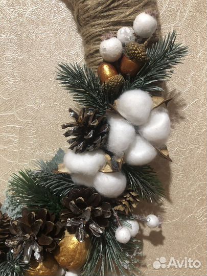 Новогодний Венок. Декор