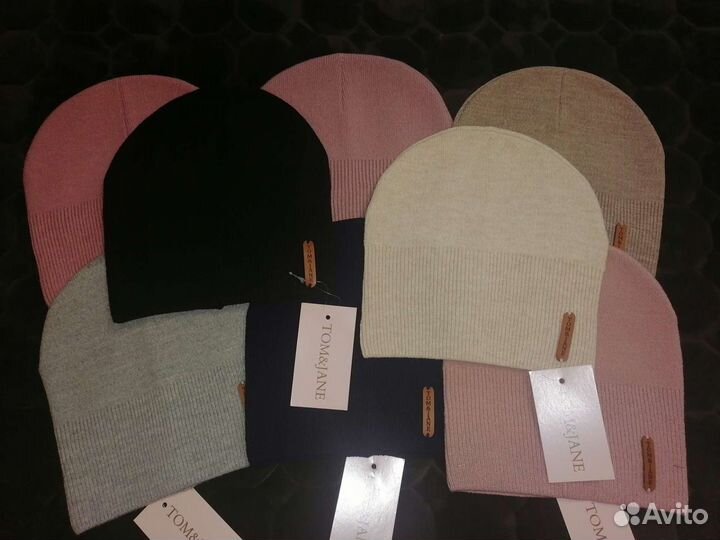 Стильные женские шапки бини демисезон