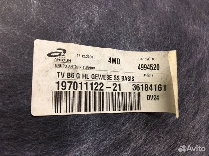 Обшивка двери задней левой Volkswagen Passat B6