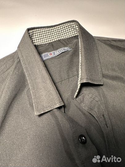 Рубашка черная на мальчика