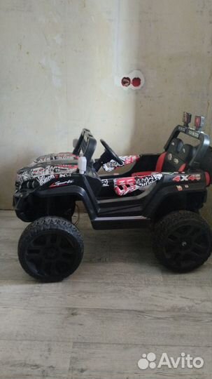 Детский электромобиль джип 4/4