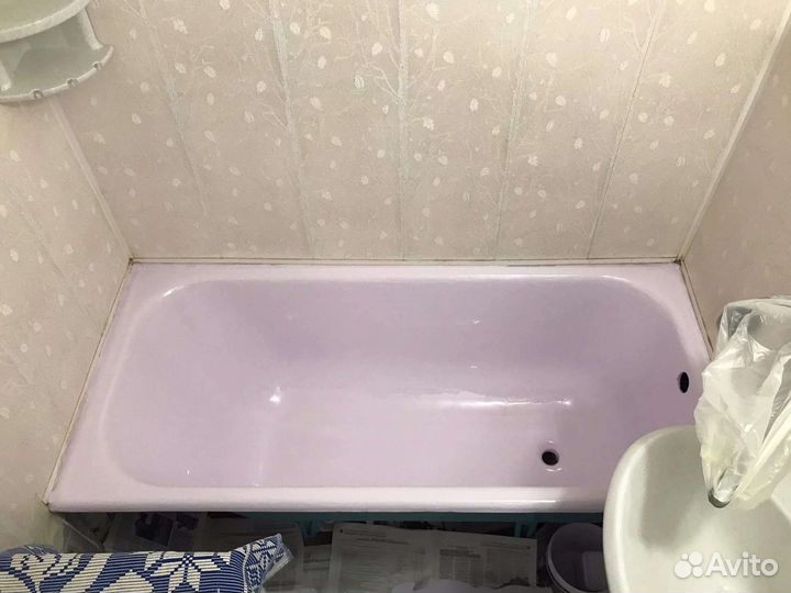 Реставрация ванн акрилом