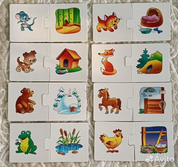 Развивающие игрушки, пазлы