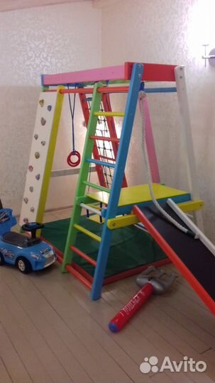 Детский спортивный комплекс Богатырь Акварель