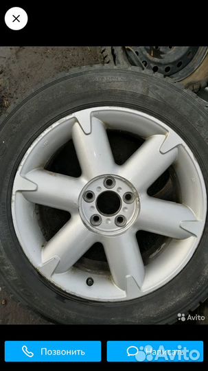 Оригинальные диски R18 с резиной